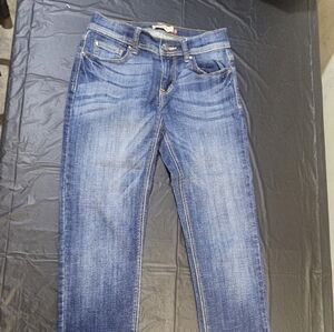 Eunina Dark Blue Skinny Jeans